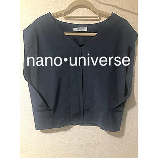 ナノユニバース(nano・universe)のnano•universe タック入り変形ブラウス(シャツ/ブラウス(半袖/袖なし))
