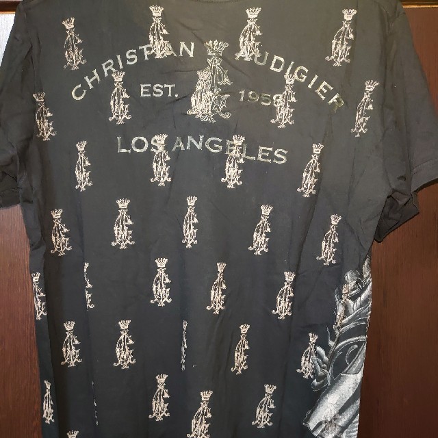 Ed Hardy(エドハーディー)のクリスチャン オードジェー アメリカ正規店購入品 LAハンドサイン Tシャツ メンズのトップス(Tシャツ/カットソー(半袖/袖なし))の商品写真