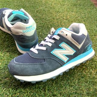 ニューバランス(New Balance)の美品23 newbalance WL574VIP ニューバランス C717(スニーカー)