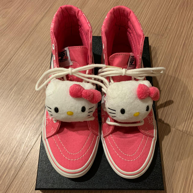 【美品】kitty vans コラボスニーカー