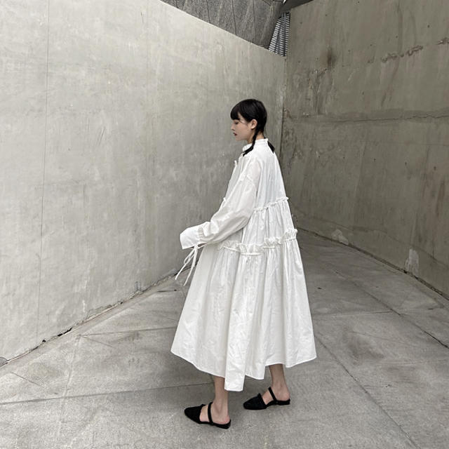 COMME des GARCONS - コムデギャルソン フリル ワンピースの通販 by
