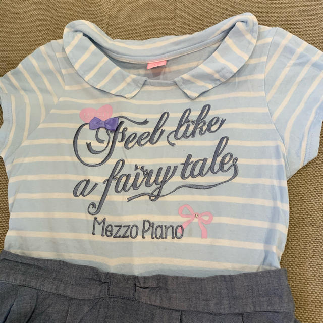 mezzo piano(メゾピアノ)のmezzo piano ワンピース キッズ/ベビー/マタニティのキッズ服女の子用(90cm~)(ワンピース)の商品写真