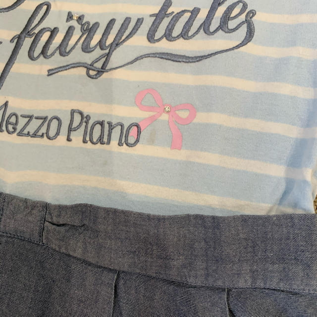 mezzo piano(メゾピアノ)のmezzo piano ワンピース キッズ/ベビー/マタニティのキッズ服女の子用(90cm~)(ワンピース)の商品写真