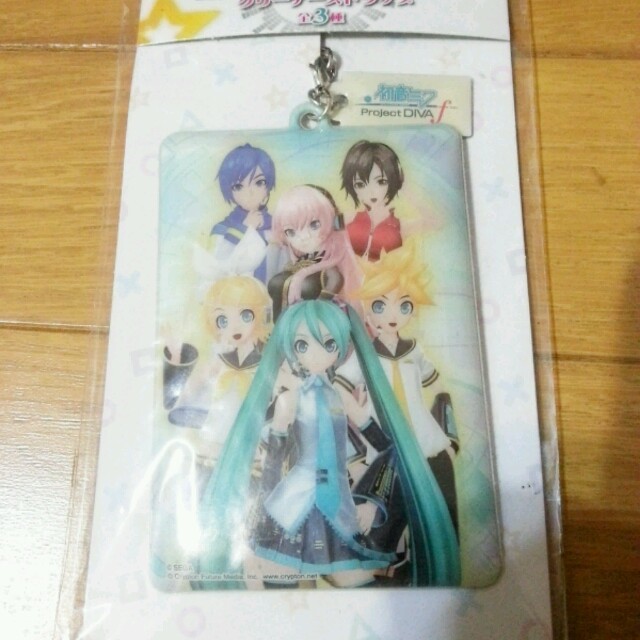 初音ミク クリーナーストラップ エンタメ/ホビーのアニメグッズ(ストラップ)の商品写真