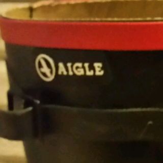 エーグル(AIGLE)のAIGLE ラバーブーツ　ネイビー(レインブーツ/長靴)