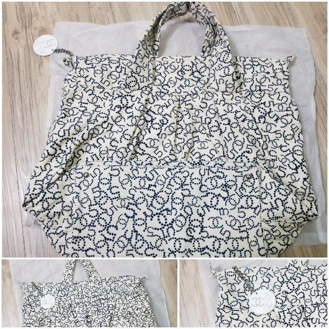 100%新品低価】 CHANEL - 正規品中古良品 CHANELチャーム付キャンパス