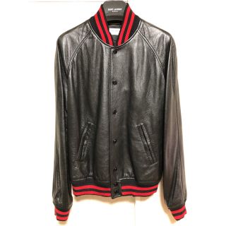 サンローラン(Saint Laurent)の新品未使用　サンローランパリ  テディ レザージャケット　44(レザージャケット)