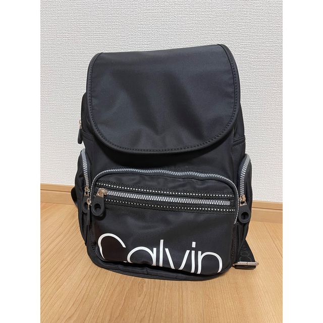 H7AKE6PAカラーCalvin Klei カルバンクライン　スモールブラック　ロゴ入り　ブラック