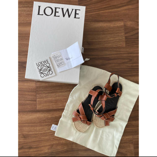 LOEWE ジュートサンダル 直売お値下 - www.woodpreneurlife.com