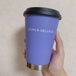 ディーンアンドデルーカ(DEAN & DELUCA)の今だけ DEAN & DELUCA CAFE タンブラー パープル 店舗限定(タンブラー)