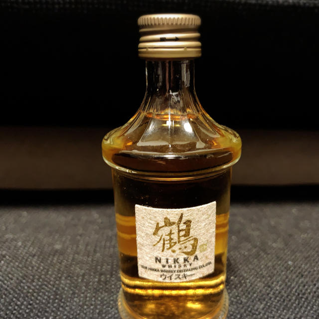 ニッカ 鶴 金文字 ミニボトル レア 50ml 43% NIKKA