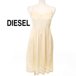 ディーゼル(DIESEL)のDIESEL キャミソールワンピース(ひざ丈ワンピース)