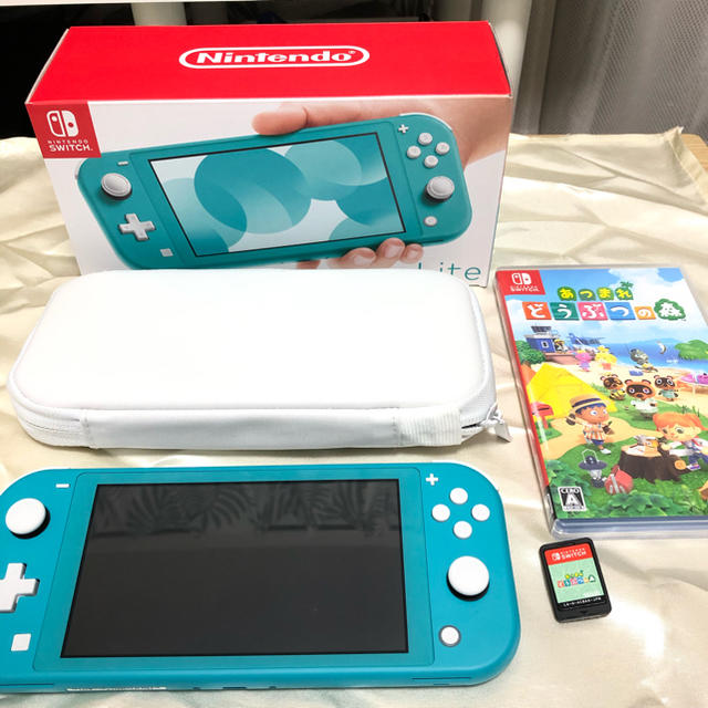 Nintendo Switch Lite ターコイズu0026「あつ森」カセットのサムネイル