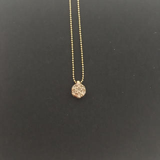 ジュエリーツツミ(JEWELRY TSUTSUMI)のツツミ ダイヤモンドプチネックレス ピンクゴールド(ネックレス)