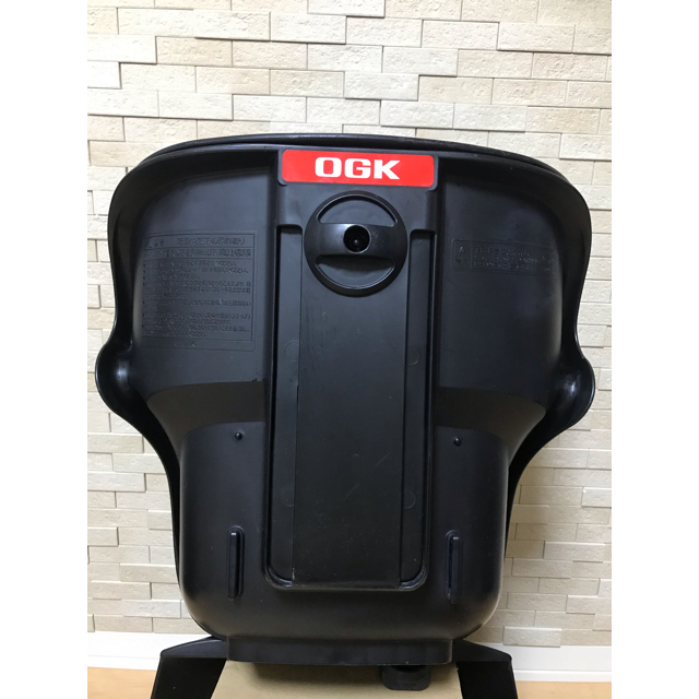 OGK(オージーケー)のOGK 自転車チャイルドシート 前用　ブラック　FBC-011DX3  キッズ/ベビー/マタニティの外出/移動用品(その他)の商品写真