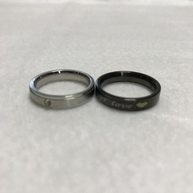 シンプルペアリングセット　14号 メンズのアクセサリー(リング(指輪))の商品写真