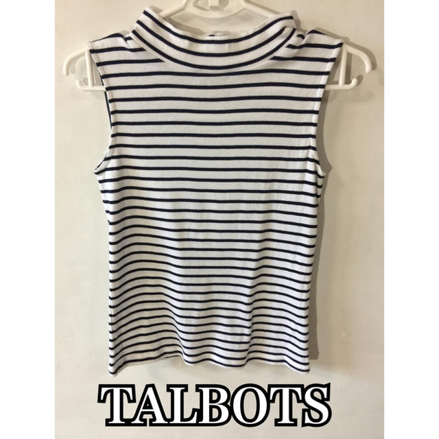 TALBOTS(タルボット)のタルボット Talbots ボーダー ノースリーブ レディースのトップス(Tシャツ(半袖/袖なし))の商品写真