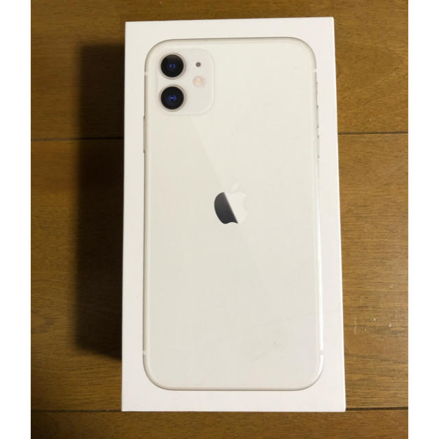 人気商品 Apple - 新品未使用 iPhone11 SIMフリー ホワイト 128GB