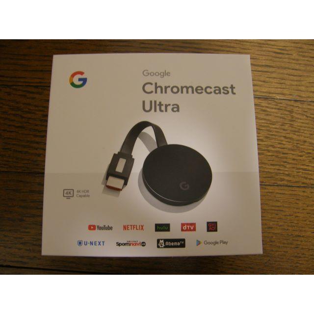CHROME - Google chromecast ULTRA ウルトラ 4K