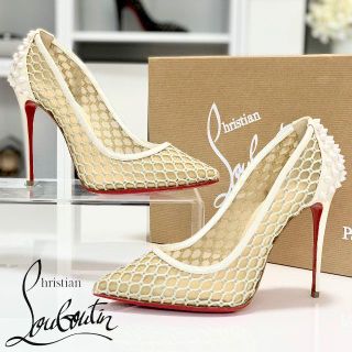 クリスチャンルブタン(Christian Louboutin)の940 クリスチャンルブタン スパイク メッシュ パンプス(ハイヒール/パンプス)