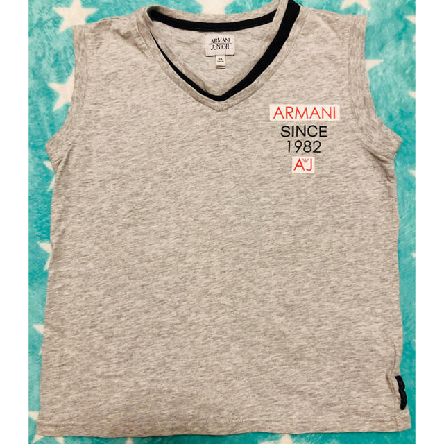 ARMANI JUNIOR(アルマーニ ジュニア)の✧︎ARMANI JUNIOR タンクトップ サイズ8A✧︎ キッズ/ベビー/マタニティのキッズ服男の子用(90cm~)(その他)の商品写真