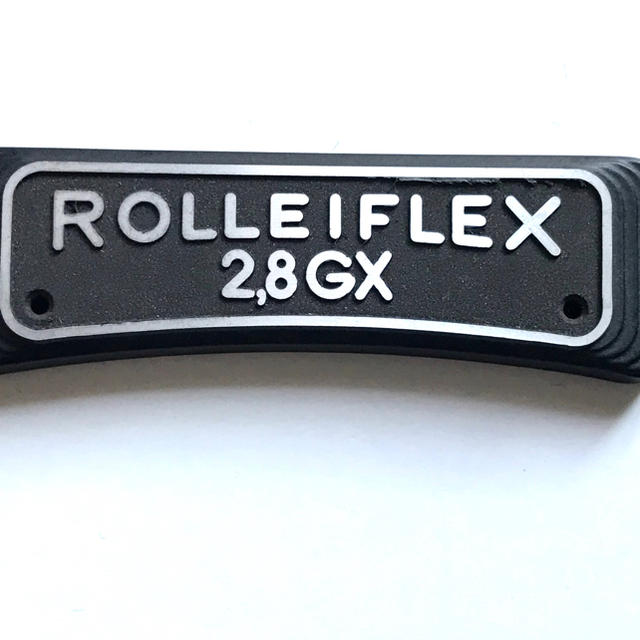 新品 純正品 Rollei2.8GX Expression 二眼用部品 ブラック