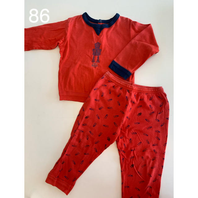 PETIT BATEAU(プチバトー)のプチバトー　petit bateau   パジャマ　86cm キッズ/ベビー/マタニティのベビー服(~85cm)(パジャマ)の商品写真