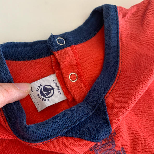 PETIT BATEAU(プチバトー)のプチバトー　petit bateau   パジャマ　86cm キッズ/ベビー/マタニティのベビー服(~85cm)(パジャマ)の商品写真