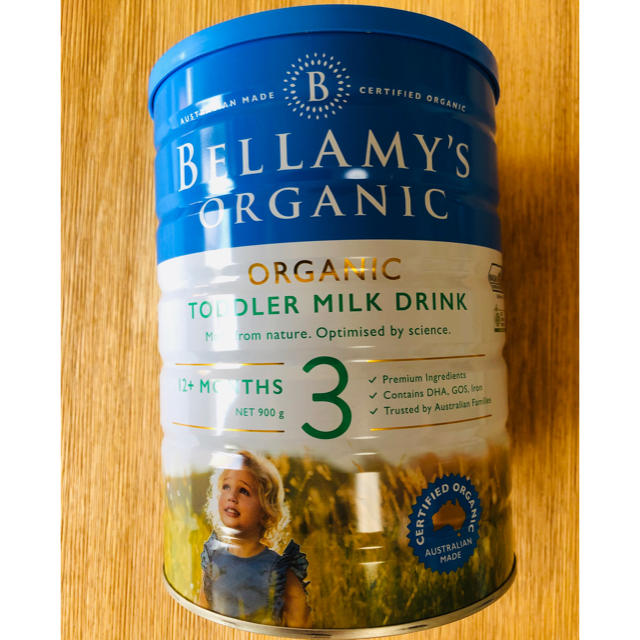 エミューズ　BELLAMY's ORGANIC ミルク