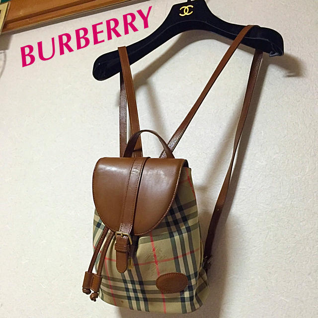 BURBERRY(バーバリー)のビンテージBURBERRY リュック レディースのバッグ(リュック/バックパック)の商品写真