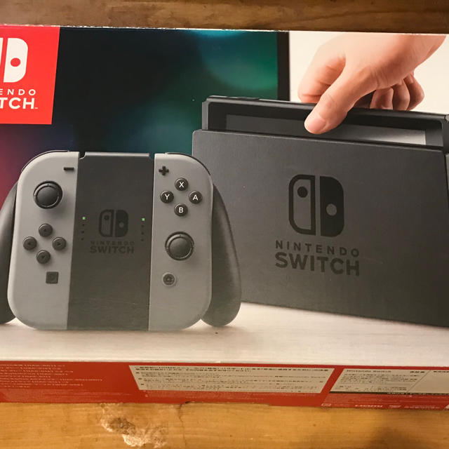 Nintendo Switch Joy-Con グレー　スイッチ