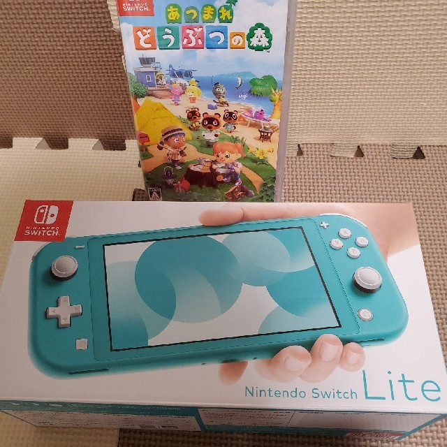 任天堂Switch  Lite ターコイズ＋どうぶつの森セット　新品未使用