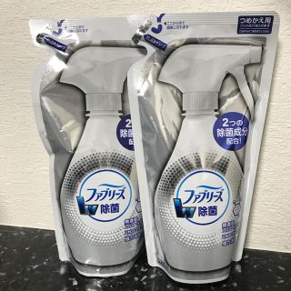 ピーアンドジー(P&G)のファブリーズ W除菌 アルコール成分入り つめかえ2個(日用品/生活雑貨)