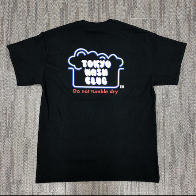 TOKYO WASH CLUB] Tシャツ ブラック Lサイズ - Tシャツ/カットソー