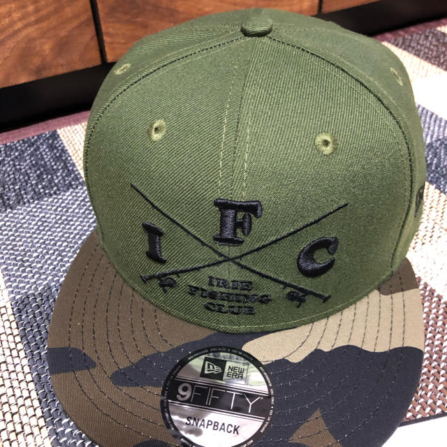 即完売商品☆アイリーフィッシングクラブ×NEW ERA キャップ　クロスロッド