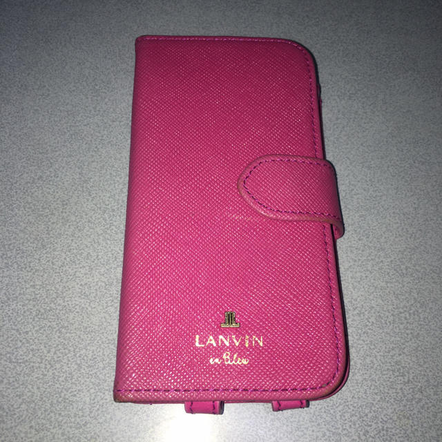 LANVIN en Bleu - ランバンのスマホケースの通販 by Lucia's shop｜ランバンオンブルーならラクマ