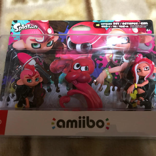 amiibo スプラトゥーン トリプルセット タコボーイ タコ タコガール