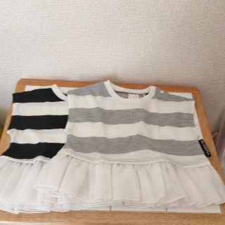 mariarjue 女の子 80cm Tシャツ カットソー(ワンピース)