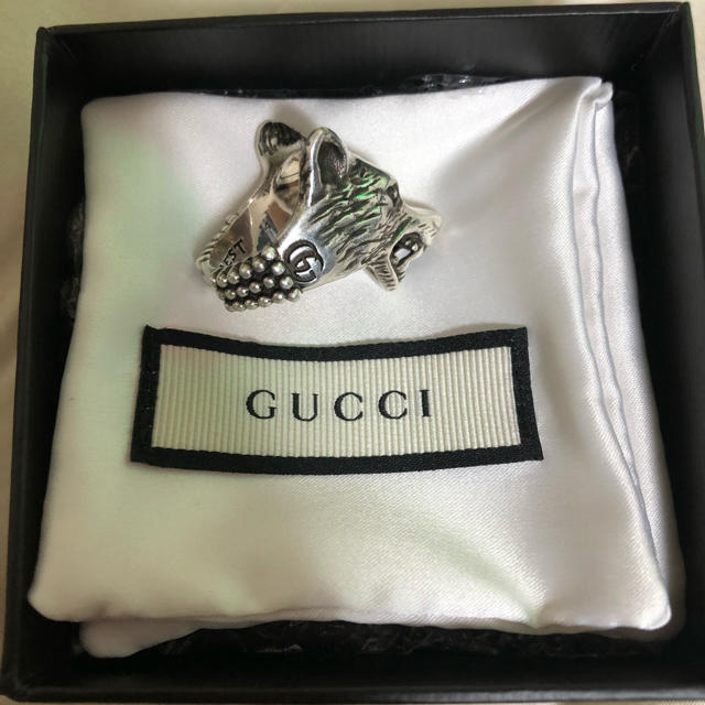 Gucci(グッチ)のGUCCI ウルフ リング 14号 メンズのアクセサリー(リング(指輪))の商品写真