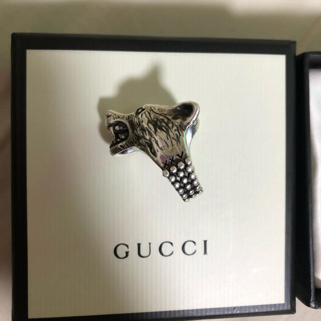 Gucci(グッチ)のGUCCI ウルフ リング 14号 メンズのアクセサリー(リング(指輪))の商品写真