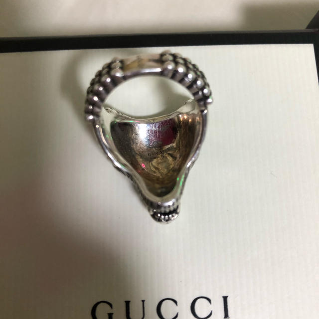 Gucci(グッチ)のGUCCI ウルフ リング 14号 メンズのアクセサリー(リング(指輪))の商品写真