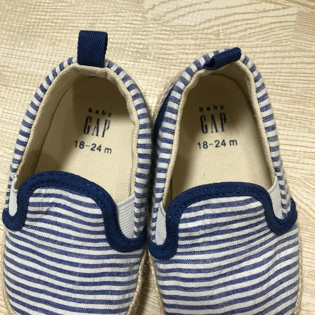 GAP Kids(ギャップキッズ)のキッズエスパドリーユ キッズ/ベビー/マタニティのベビー靴/シューズ(~14cm)(スニーカー)の商品写真