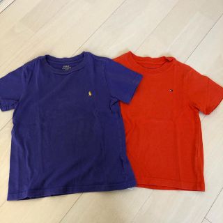 ポロラルフローレン(POLO RALPH LAUREN)のラルフローレン　トミーヒルフィガー Tシャツ　セット　４T XS 110 (Tシャツ/カットソー)