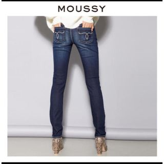 マウジー(moussy)のmoussy☆ナイロンスリムストレート24インチ☆(デニム/ジーンズ)