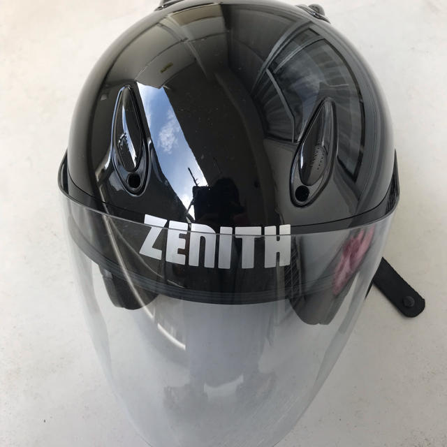 ZENITH(ゼニス)のヤマハ ZENITH ジェットヘルメット Sサイズ 自動車/バイクのバイク(ヘルメット/シールド)の商品写真