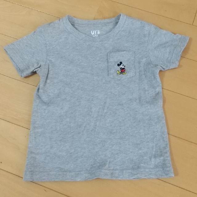 ミッキー ワンポイント Tシャツ キッズ キッズ/ベビー/マタニティのキッズ服男の子用(90cm~)(Tシャツ/カットソー)の商品写真