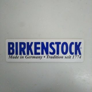 ビルケンシュトック(BIRKENSTOCK)のBIRKENSTOCKステッカー(シール)