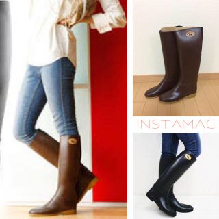 ダフナブーツ(Dafna Boots)のDAFNA レインブーツジョッキーブーツ(ブーツ)