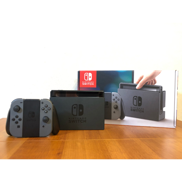 Nintendo Switch JOY-CON グレー 本体  HAC-S-KA