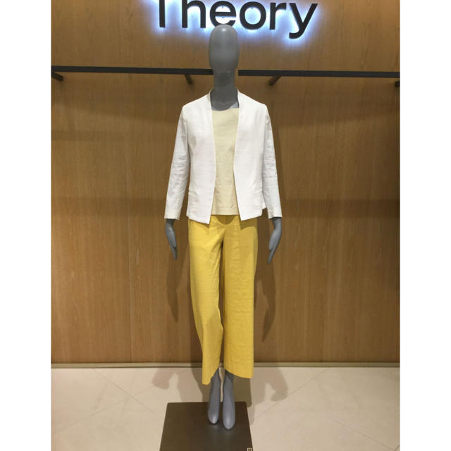 theory(セオリー)のTheory 19SS リネンストレートパンツ レディースのパンツ(カジュアルパンツ)の商品写真